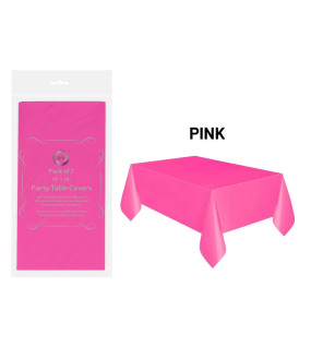 2pc 54" x 54" Table Covers - Assrt Colours