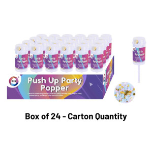 Push Up Party Popper