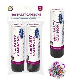 2pc 16cm Party Cannons