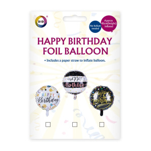 Happy Birthday Foil Balloon