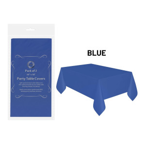 2pc 54” x 54” Table Covers - Assrt Colours