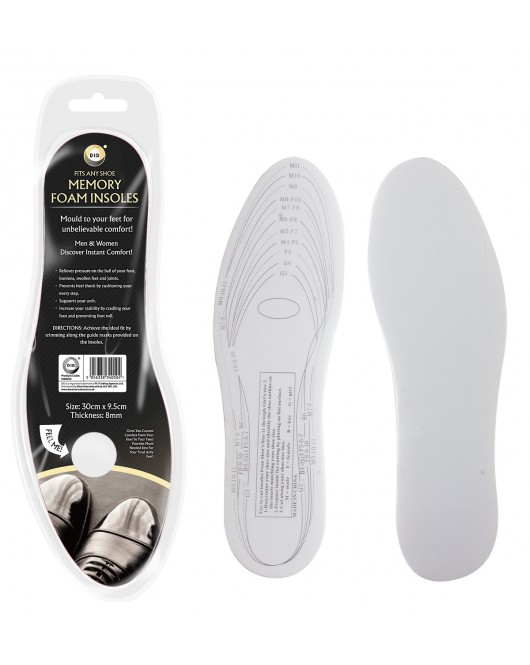1Pair Memory Foam Insoles