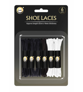 6 Pairs Shoe Laces
