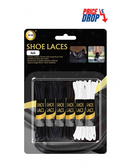 6 Pairs Shoe Laces