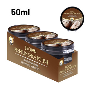 50ml Brown Shoe Polish