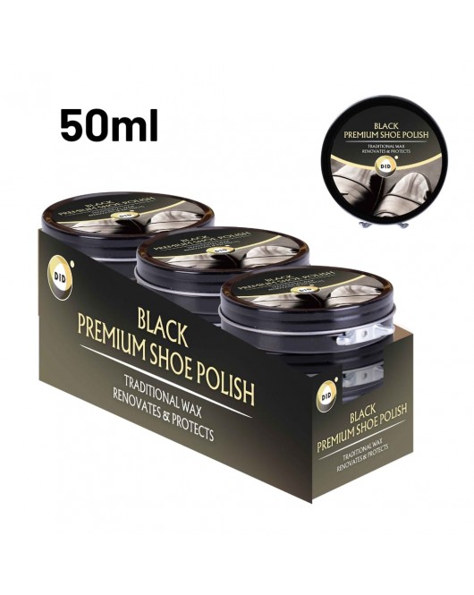 50ml Black Shoe Polish