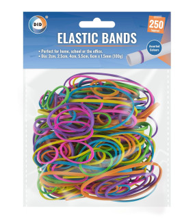 250pc Elastic Bands