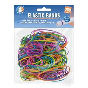 250pc Elastic Bands