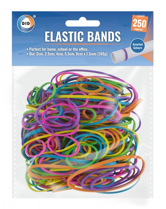 250pc Elastic Bands