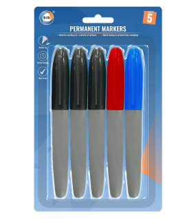 5Pk Permanent Markers