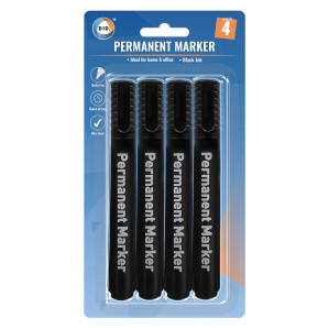 4Pk Permanent Markers