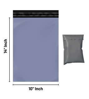 100 x 10" x 14" Grey Recycled Mail Bags