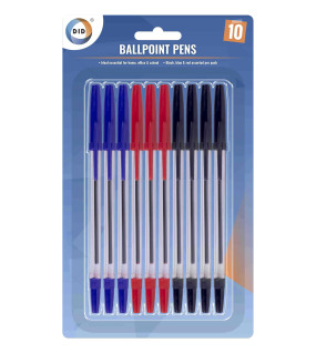 10Pk Ballpoint Pens