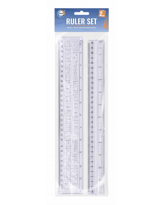 2pc Ruler Set