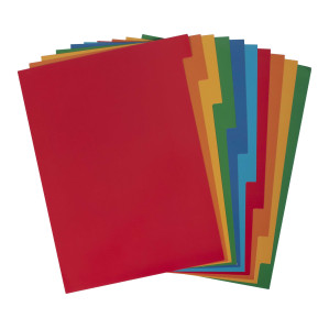 A4 Coloured Dividers