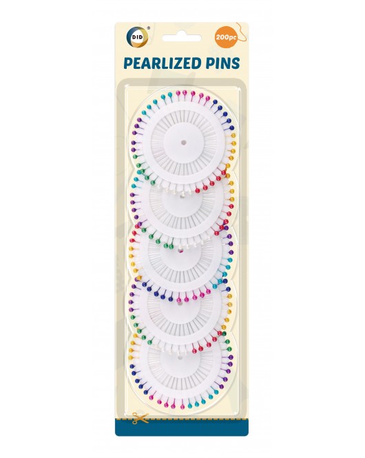 200pc Pearlized Pins