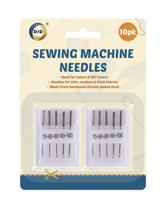10Pk Sewing Machine Needles