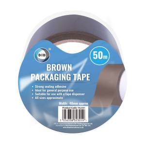 50m x 48mm Brown Packaging Tape