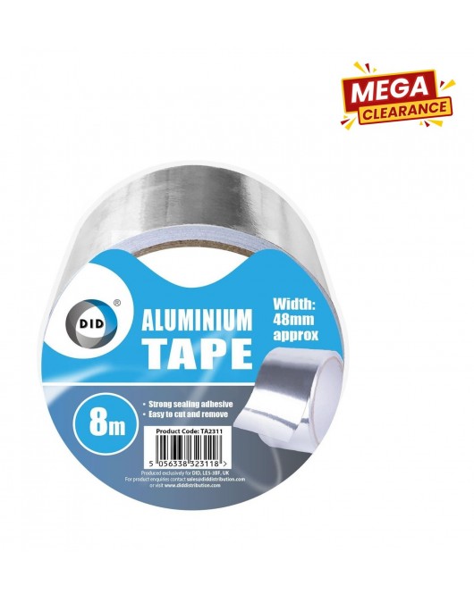 8m x 48mm Aluminium Tape