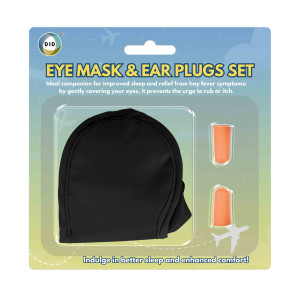 Eye Mask &amp; Ear Plugs Set