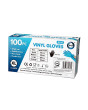 100pc x-Large Powder Free Blue Vinyl Gloves 100pc x-Large Powder Free Blue Vinyl Gloves