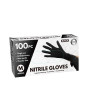 100pc Medium Powder Free Black Nitrile Gloves 100pc Medium Powder Free Black Nitrile Gloves