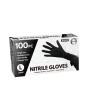 100pc Large Powder Free Black Nitrile Gloves 100pc Large Powder Free Black Nitrile Gloves