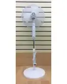 Oscillating 16Inch Pedestal Fan - Round Base (White)
