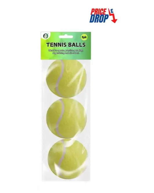 3pc Tennis Balls